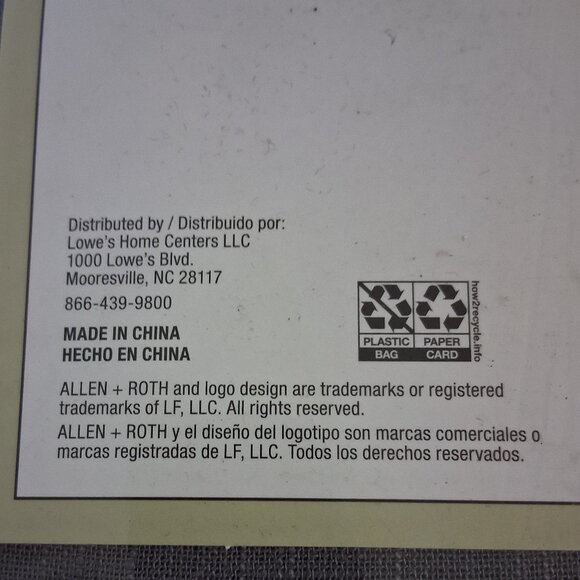 Allen+Roth Set of 2 Solid Gray Light Filtering Curtain Panels 50"x84" - Picture 10 of 11